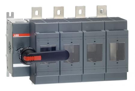 ABB OS600J04F Lasttrennschalter für Sicherungen 4-polig 600 A, ohne Griff und Welle