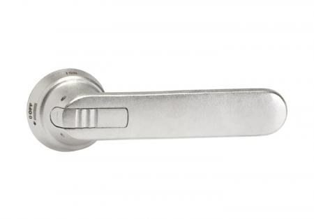 ABB OHM175L12 Edelstahlgriff grau 175 mm Wellen-ø 12 mm IP66 Beschriftung 0 OFF-1 ON