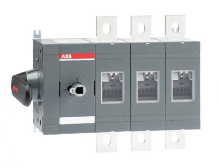 ABB OT630ES03K Lasttrennschalter 3-polig 630 A, ohne Griff und Welle seitliche Betätigung links
