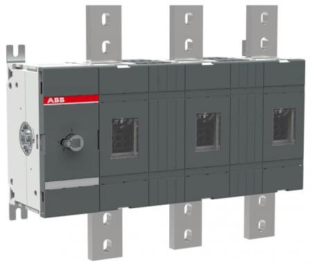ABB OT1600E03W4 Lasttrennschalter 3-polig 1600 A, ohne Griff und Welle mit großem Phasenabstand 140 mm