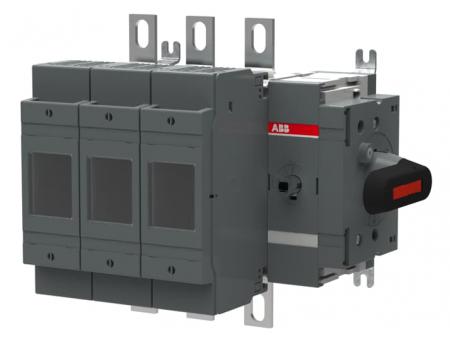 ABB OS200DS30K Lasttrennschalter für Sicherungen 3-polig 200 A, mit direkt montiertem Griff seitliche Betätigung