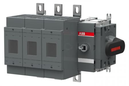 ABB OS400DS30K Lasttrennschalter für Sicherungen 3-polig 400 A, mit direkt montiertem Griff seitliche Betätigung