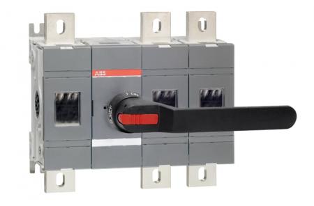 ABB OT1000E12P Lasttrennschalter 3-polig 1000 A, mit Griff und Welle