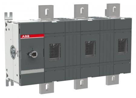 ABB OT1000E03W4 Lasttrennschalter 3-polig 1000 A, ohne Griff und Welle mit großem Phasenabstand 140 mm