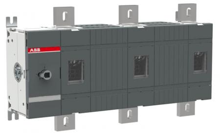 ABB OT1250E03W8 Lasttrennschalter 3-polig 1250 A, ohne Griff und Welle mit großem Phasenabstand 185 mm