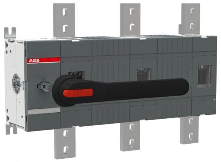 ABB OT1600E03W8P Lasttrennschalter 3-polig 1600 A, mit Griff und Welle mit großem Phasenabstand