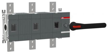 ABB OT1600E30W8P Lasttrennschalter 3-polig 1600 A, mit Griff und Welle mit großem Phasenabstand 185 mm