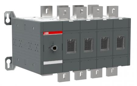 ABB OT1250E04C Lastumschalter 4-polig 1250 A, ohne Griff und Welle I-0-II