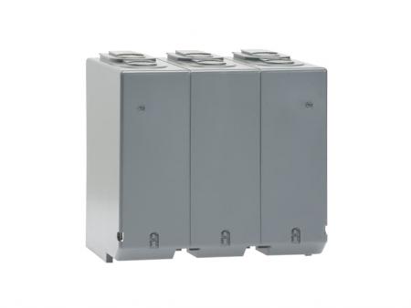 ABB OSS400G3LS Klemmenabdeckung Schnappbefestigung grauer Kunststoff IP20 lange Ausführung