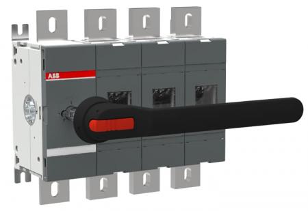 ABB OT1000E03N3P Lasttrennschalter 3-polig 1000 A, mit Griff und Welle