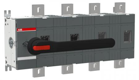 ABB OT1000E04W4P Lasttrennschalter 4-polig 1000 A, mit Griff und Welle mit großem Phasenabstand