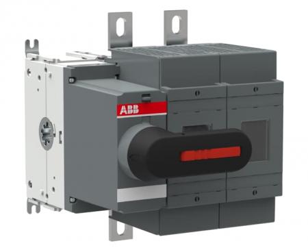 ABB OS400D02K Lasttrennschalter für Sicherungen 2-polig 400 A, mit direkt montiertem Griff