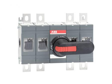 ABB OT500E22P Lasttrennschalter 4-polig 500 A, mit Griff und Welle
