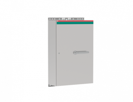 ABB OT1250ERRR3TZ Sicherheitsschalter im Edelstahlgehäuse 3-polig 710 kW 400 V mit Edelstahlgriff IP65 Einführung oben und unten