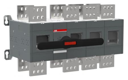 ABB OT2000E13CP Lastumschalter 4-polig 2000 A, mit Griff und Welle offene Umschaltung I-0-II