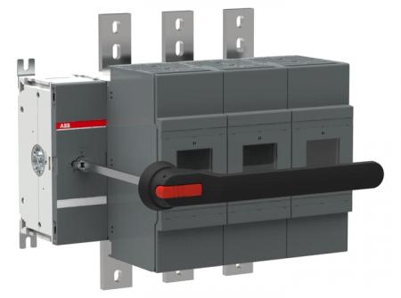 ABB OS1200L03P Lasttrennschalter für Sicherungen 3-polig 1200 A, mit Griff und Welle UL/CSA
