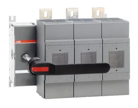 ABB OS1250DA03P Lasttrennschalter für Sicherungen 3-polig 1250 A, mit Griff und Welle