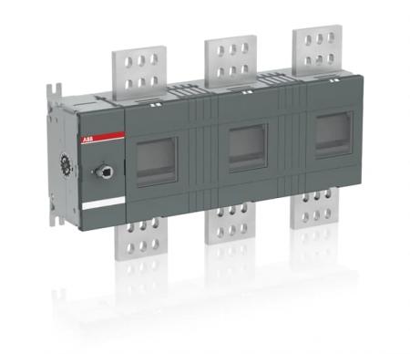 ABB OT2000E03W8 Lasttrennschalter 3-polig 2000 A, mit Griff und Welle mit großem Phasenabstand
