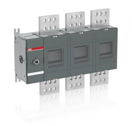ABB OT2000E03W4 Lasttrennschalter 3-polig 2000 A, mit Griff und Welle mit großem Phasenabstand
