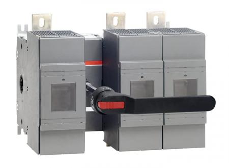 ABB OS1250DA12P Lasttrennschalter für Sicherungen 3-polig 1250 A, mit Griff und Welle