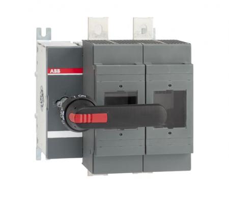 ABB OS630D02P Lasttrennschalter für Sicherungen 2-polig 630 A, mit Griff und Welle