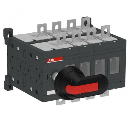 ABB OT200E04DP Doppel-Lasttrennschalter 4-polig 200 A, mit Griff und Welle