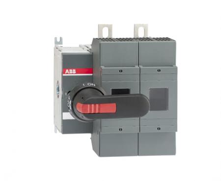 ABB OS400J02P Lasttrennschalter für Sicherungen 2-polig 400 A, mit Griff und Welle UL/CSA