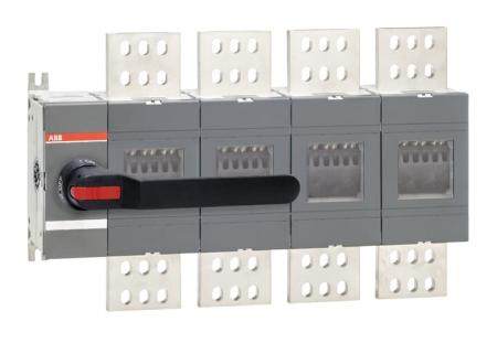 ABB OT2000E04P Lasttrennschalter 4-polig 2000 A, mit Griff und Welle