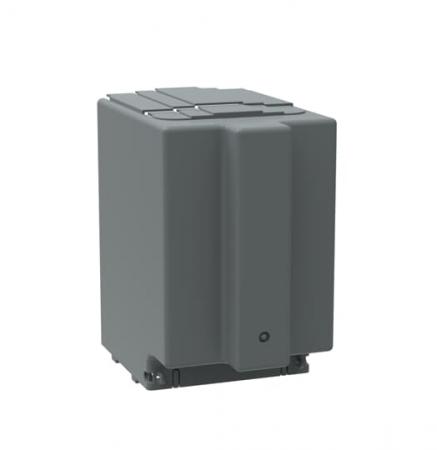 ABB OSS1250G1L/4 Klemmenabdeckung Schnappbefestigung grauer Kunststoff IP3X lange Ausführung VPE 4