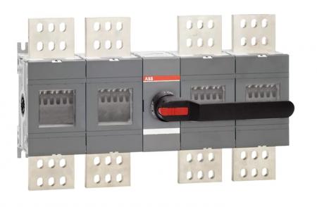 ABB OT2000E22P Lasttrennschalter 4-polig 2000 A, mit Griff und Welle