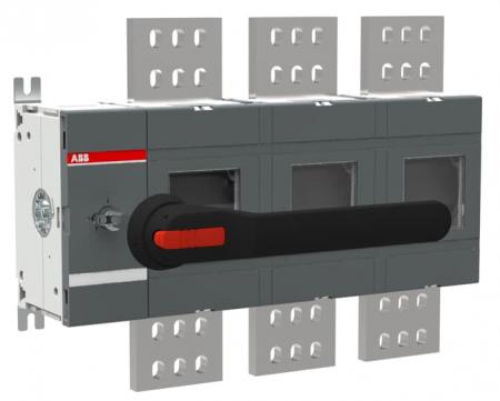 ABB OT2500E03W4P Lasttrennschalter 3-polig 2500 A, mit Griff und Welle mit großem Phasenabstand 140 mm