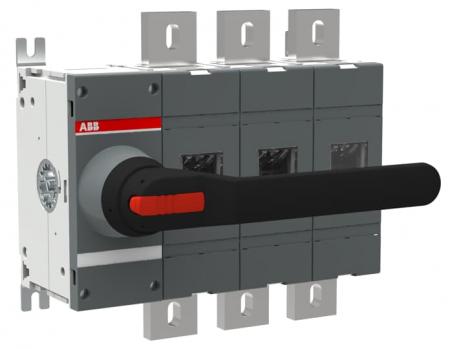 ABB OT1000E03K Lasttrennschalter 3-polig 1000 A, mit direkt mont. Griff