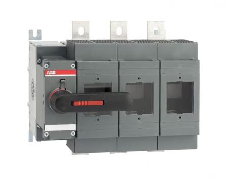 ABB OS630D03K Lasttrennschalter für Sicherungen 3-polig 630 A, mit direkt montiertem Griff
