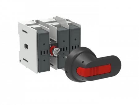 ABB OS30FACC12P Lasttrennschalter für Sicherungen 3-polig 30 A, mit Griff und Welle UL/CSA