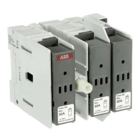 ABB OS30FACCS30 Lasttrennschalter für Sicherungen 3-polig 30 A, ohne Griff UL/CSA seitliche Betätigung