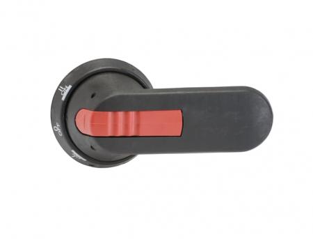 ABB OHB95J12E69 Griff schwarz 65 mm Wellen-ø 12 mm IP65 Beschriftung I-0-II n. abschließbar