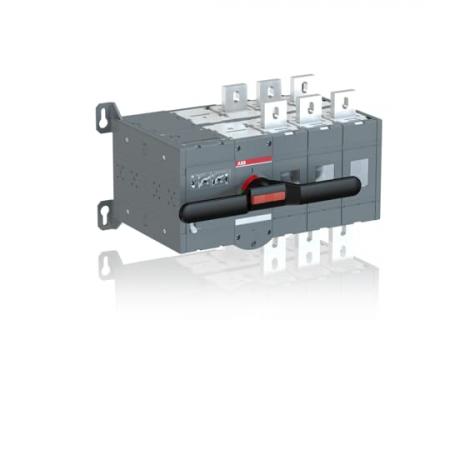 ABB OTM1000E3CM230C Lastumschalter mit Motor 3-polig 1000 A, mit Griff für manuellen Betrieb Motorspannung Ue 220-240 V AC/I-0-II