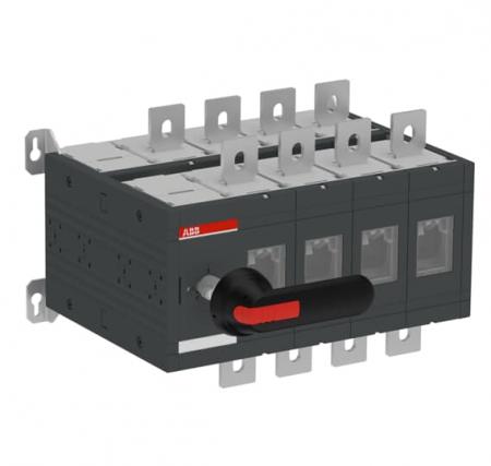 ABB OT800E04DP Doppel-Lasttrennschalter 4-polig 800 A, mit Griff und Welle IEC Variante
