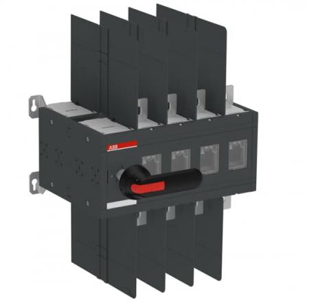 ABB OT600U04DP Doppel-Lasttrennschalter 4-polig 600 A, mit Griff und Welle UL Variante