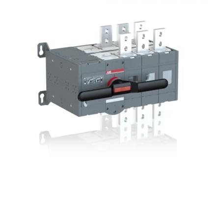 ABB OTM1600E3CM110V Lastumschalter mit Motor 3-polig 1600 A, mit Griff für manuellen Betrieb Motorspannung Ue 110-125V AC/DC/I-0-II