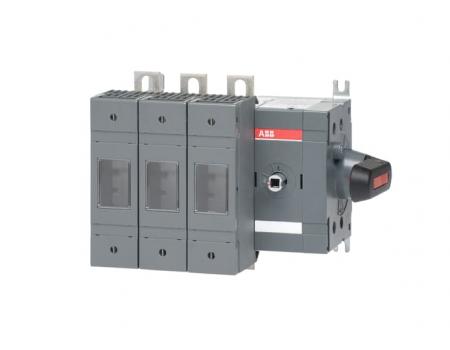 ABB OS125GDS30K Lasttrennschalter für Sicherungen 3-polig 125 A, mit direkt montiertem Griff seitliche Betätigung