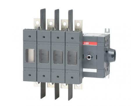ABB OS100GJS40N1 Lasttrennschalter für Sicherungen 4-polig 100 A, ohne Griff UL/CSA unges. Neutralleiter links/seit. Betätigung