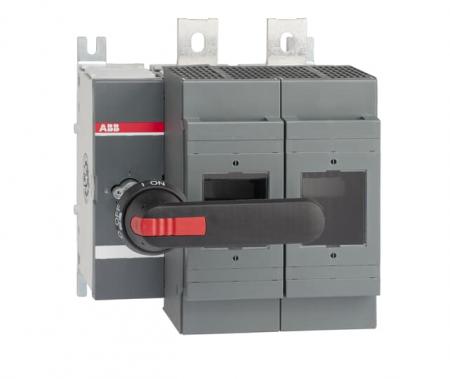 ABB OS800L02P Lasttrennschalter für Sicherungen 2-polig 800 A, mit Griff und Welle UL/CSA