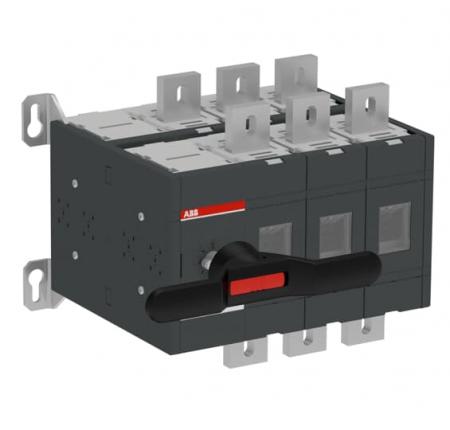 ABB OT1000E03DDP Lasttrennschalter 1000 A, 4-polig mit Welle und Pistolengriff