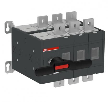 ABB OT1250E03DDP Lasttrennschalter 1250 A, 4-polig mit Welle und Pistolengriff