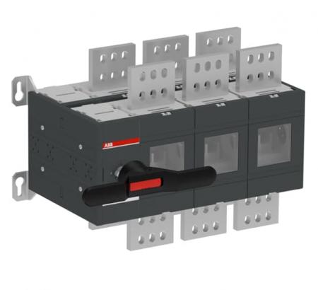 ABB OT2500E03DDP Lasttrennschalter 2500 A, 4-polig mit Welle und Pistolengriff