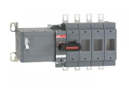 ABB OSM200D4N2M230C Lasttrennsch. mit Motor 4-polig 200 A, mit Griff für manuellen Betrieb Motorspannung (Ue) 220-240 V AC