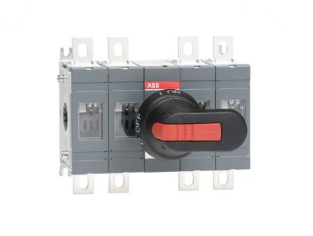 ABB OT160EV22P Lasttrennschalter 4-polig 160 A, mit Griff und Welle