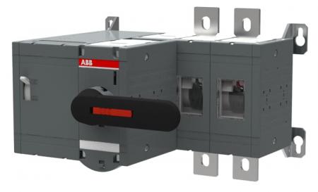ABB OTM630E2M230V Lasttrennschalter mit Motor 2-polig 630 A, mit Griff für manuellen Betrieb Motorspannung Ue 220-240 V AC/DC