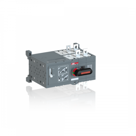 ABB OTM160E2CM230V Lastumschalter mit Motor 2-polig 160 A, mit Griff für manuellen Betrieb Motorspannung Ue 220-240 V AC/DC/I-0-II